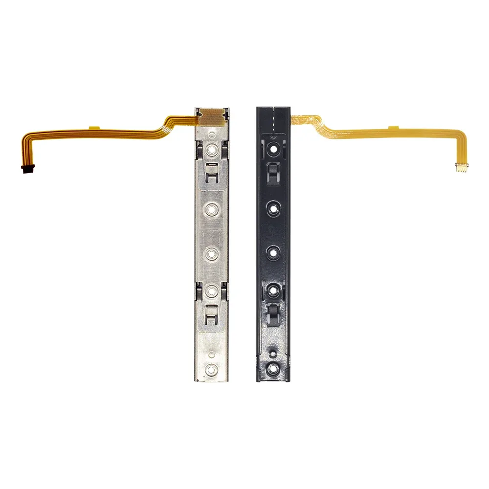 For NintendoSwitch Left Slide Rail Bracket With Sensor Silver OEM