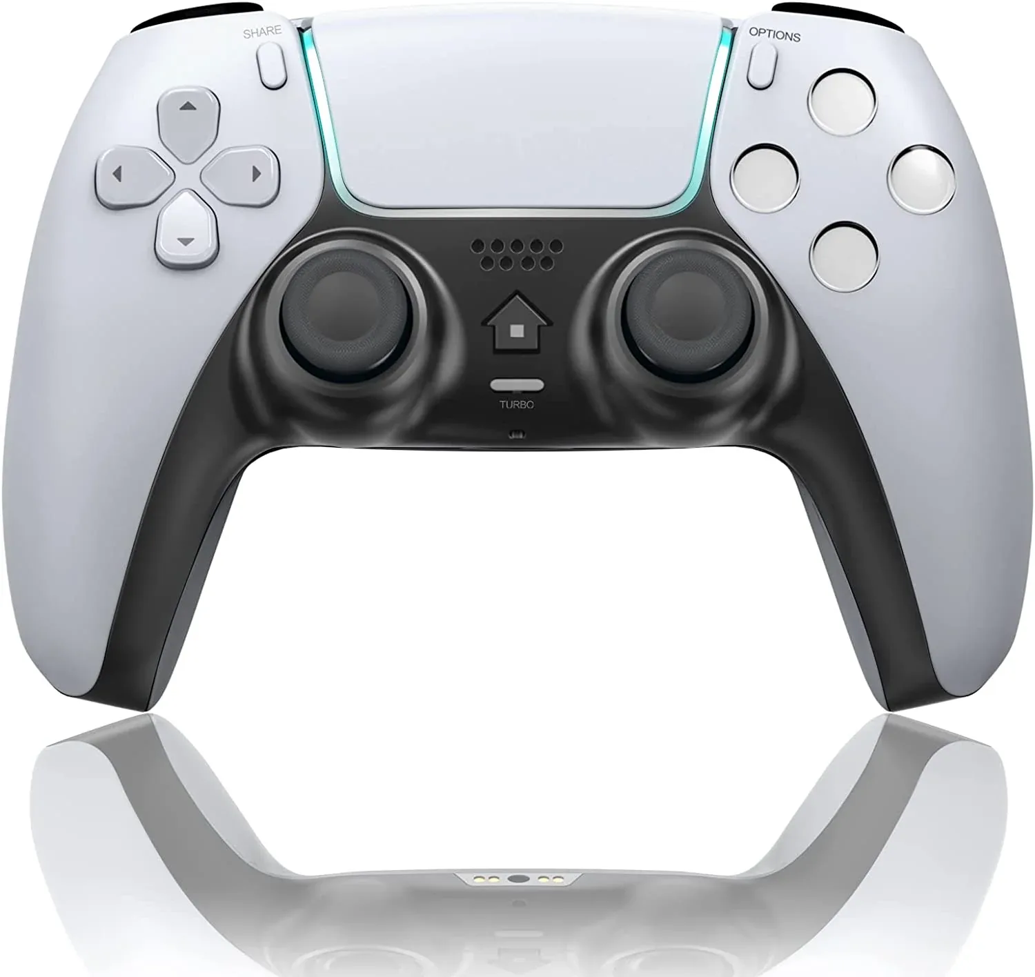 For Sony PlayStation 4 Wireless Bluetooth Game Controller (T28) Black And White OEM