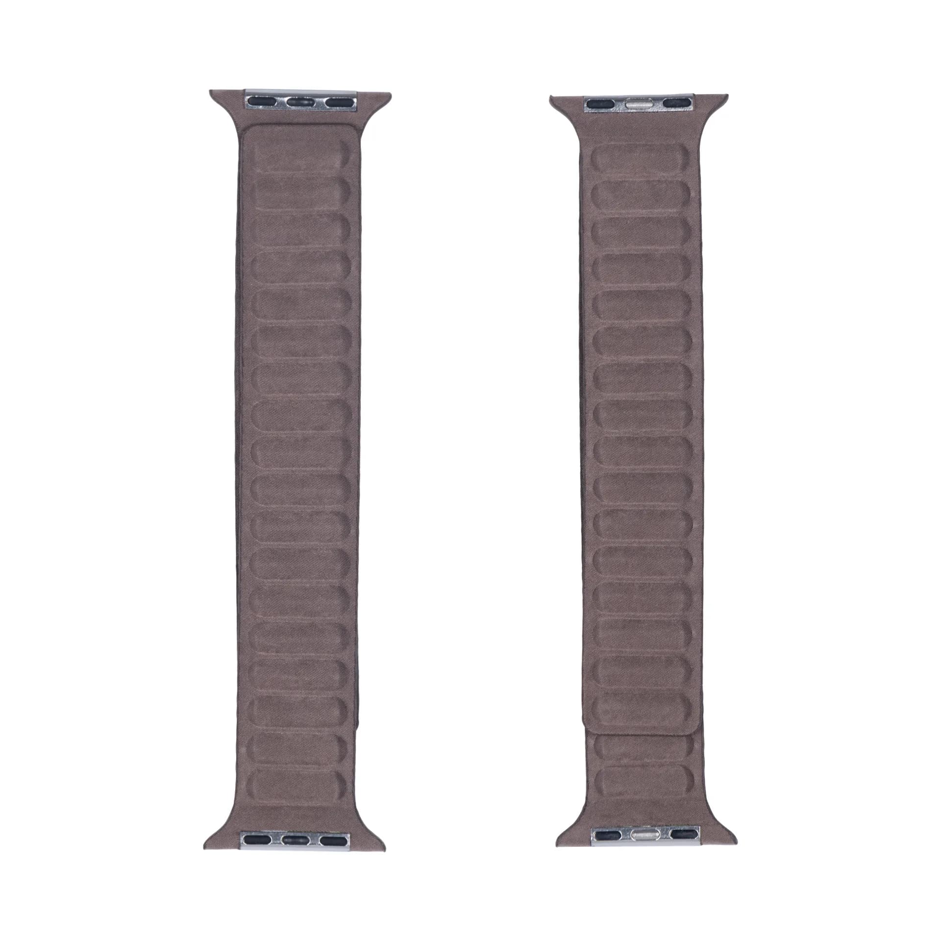 Magnetic Link For Apple Watch 42mm, 44mm, 45mm, 49mm Coffee Brown Retail Box