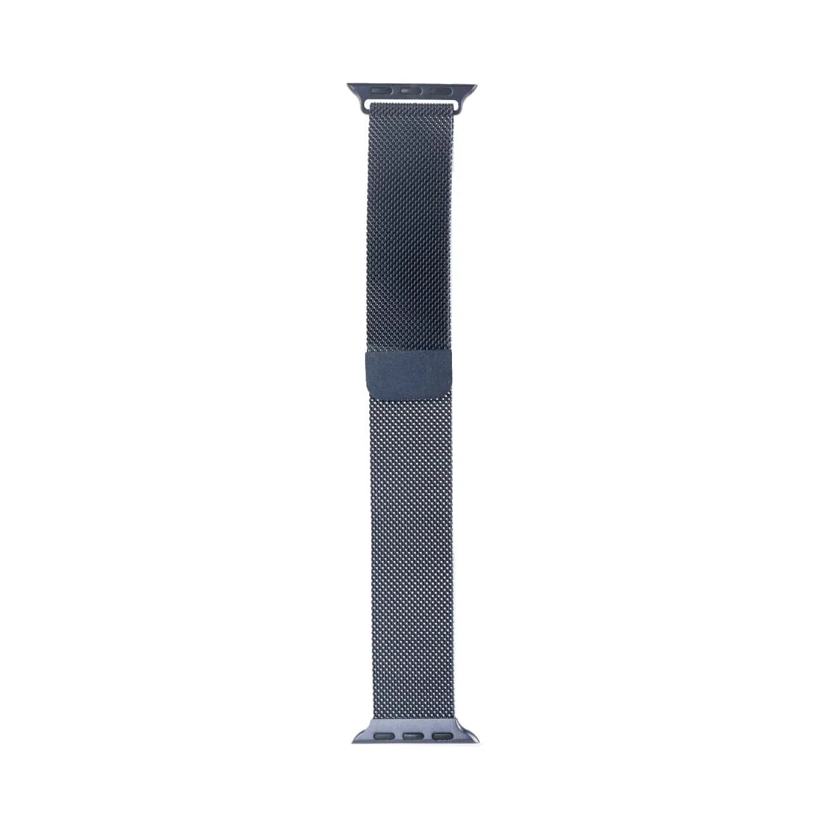 Milanese Loop Band 7th Gen For Apple Watch 42mm, 44mm, 45mm, 49mm Midnight Retail Box