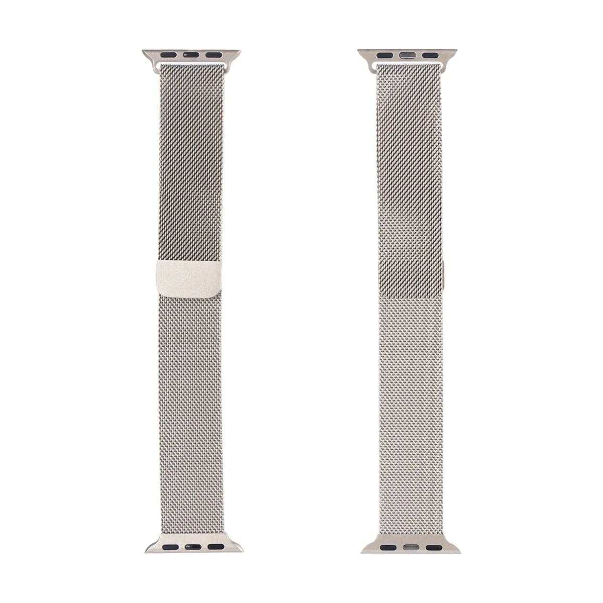 Milanese Loop Band 7th Gen For Apple Watch 42mm, 44mm, 45mm, 49mm Starlight Retail Box