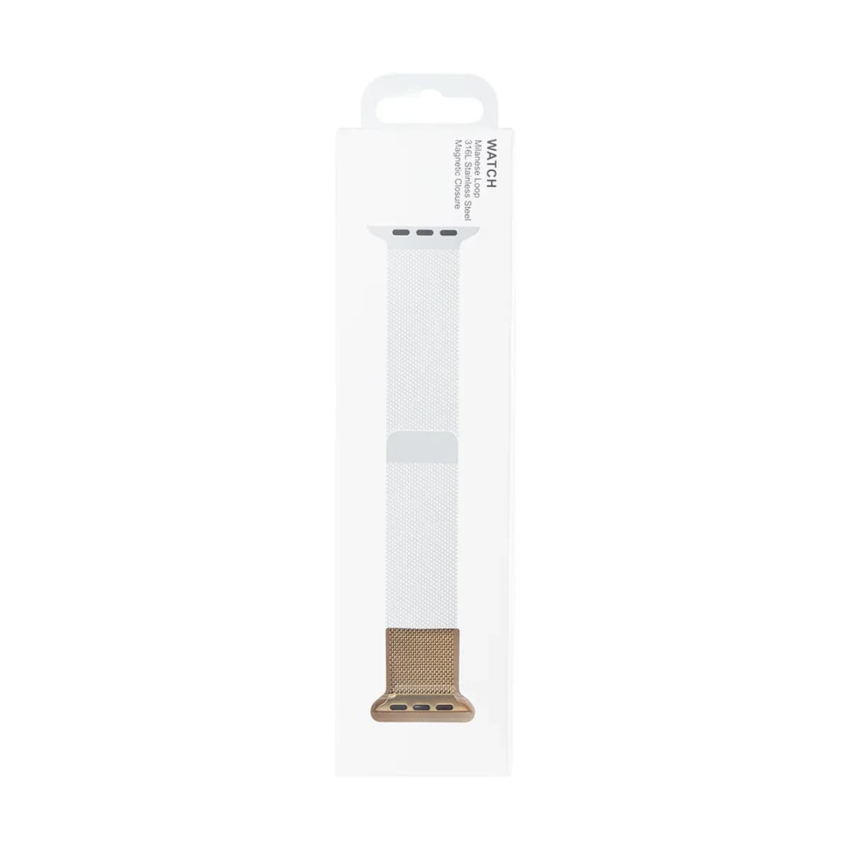 Milanese Loop Band For Apple Watch 38mm, 40mm, 41mm Gold Retail Box