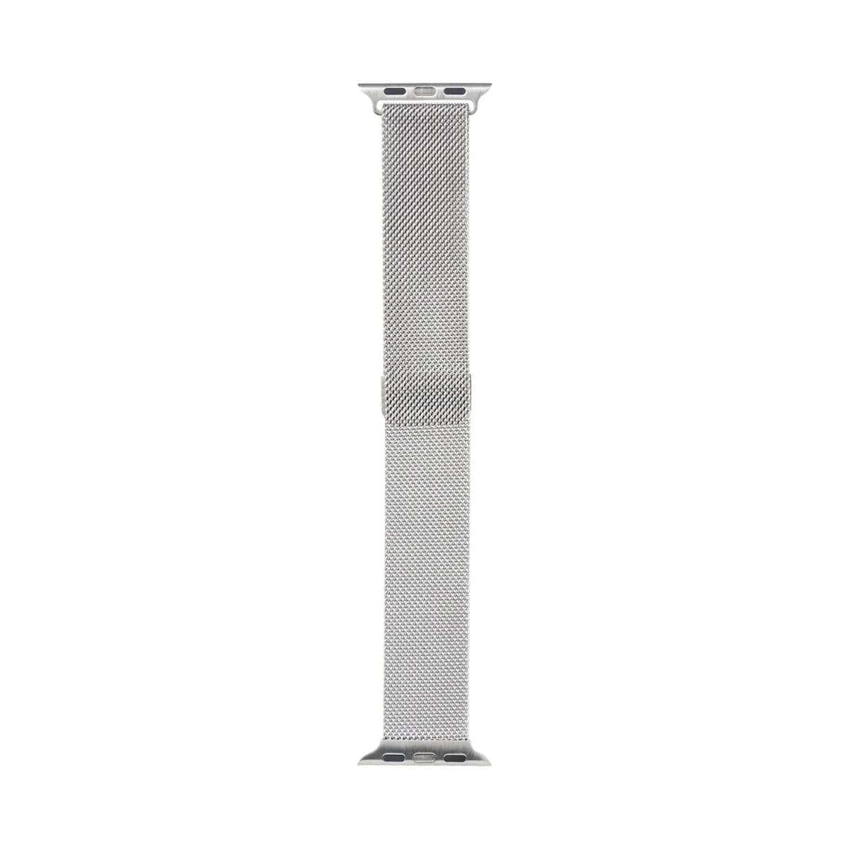 Milanese Loop Band For Apple Watch 38mm, 40mm, 41mm Silver Retail Box