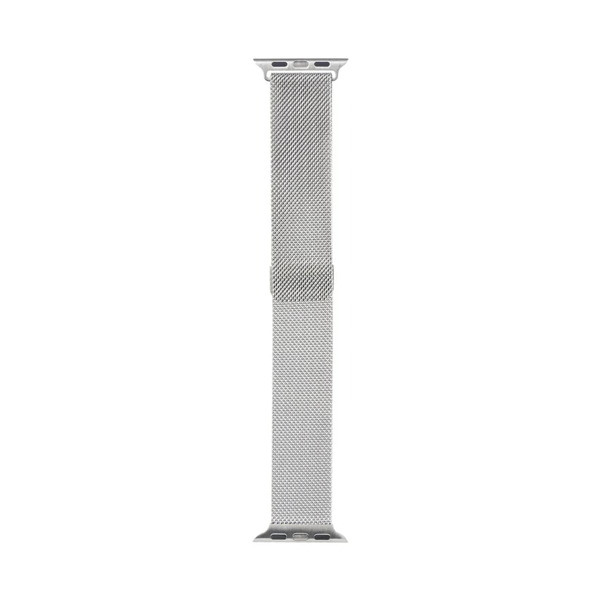 Milanese Loop Band For Apple Watch 42mm, 44mm, 45mm, 49mm Silver Retail Box