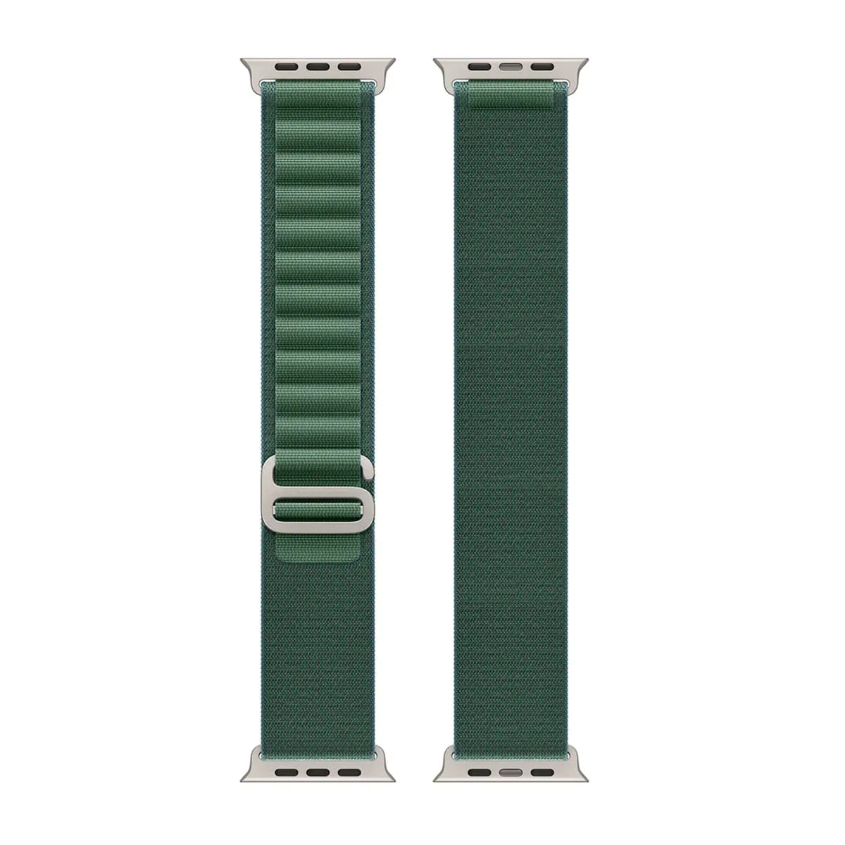 Nylon Band Alpine Loop For Apple Watch 42mm, 44mm, 45mm, 49mm Green Retail Box