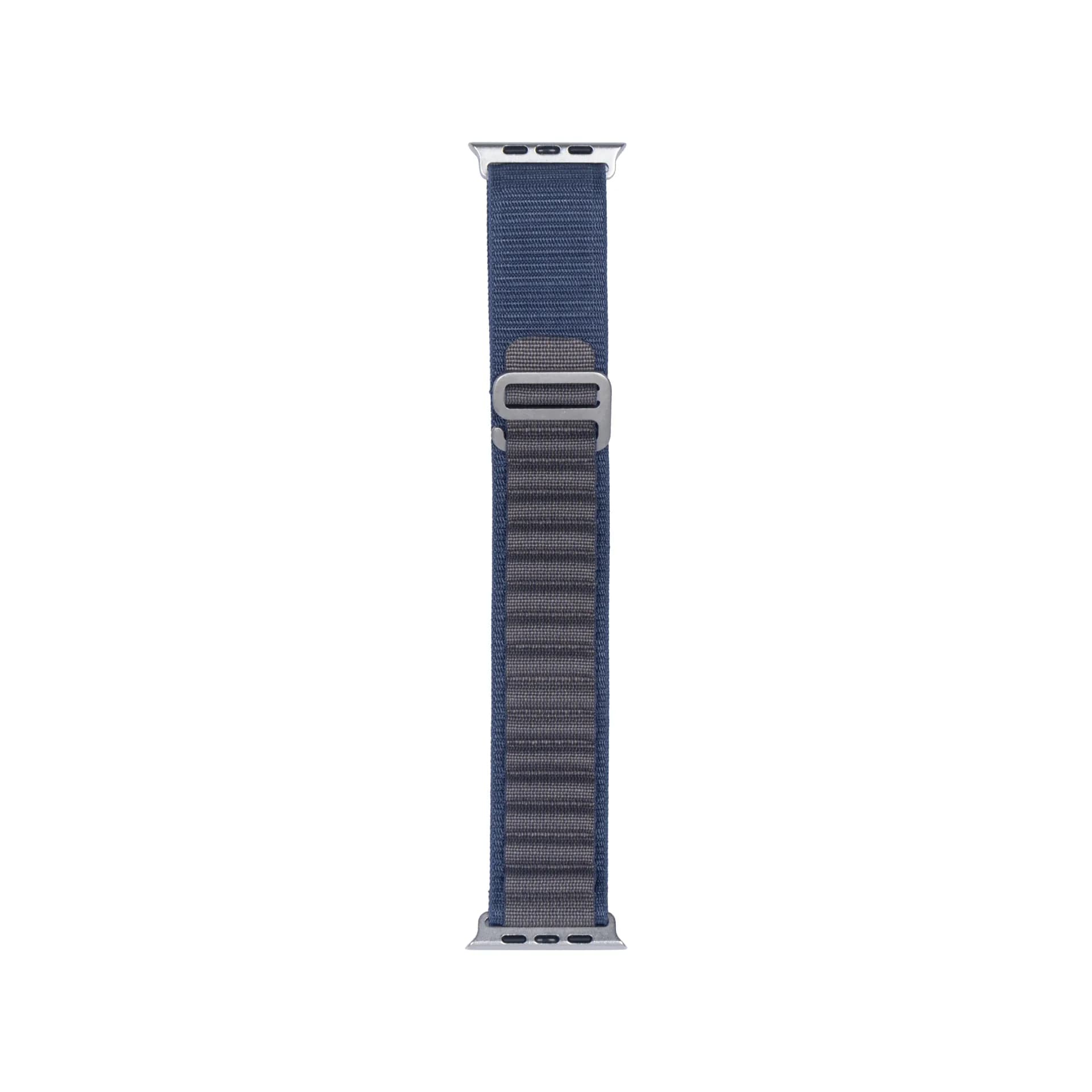 Nylon Band Sport Loop For Apple Watch 38mm, 40mm, 41mm Blue Retail Box