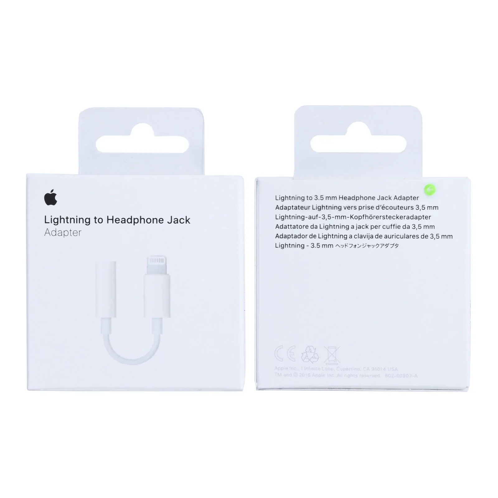 Apple Adapter MU7E2ZM/A USB-C To 3.5mm Audio Port White