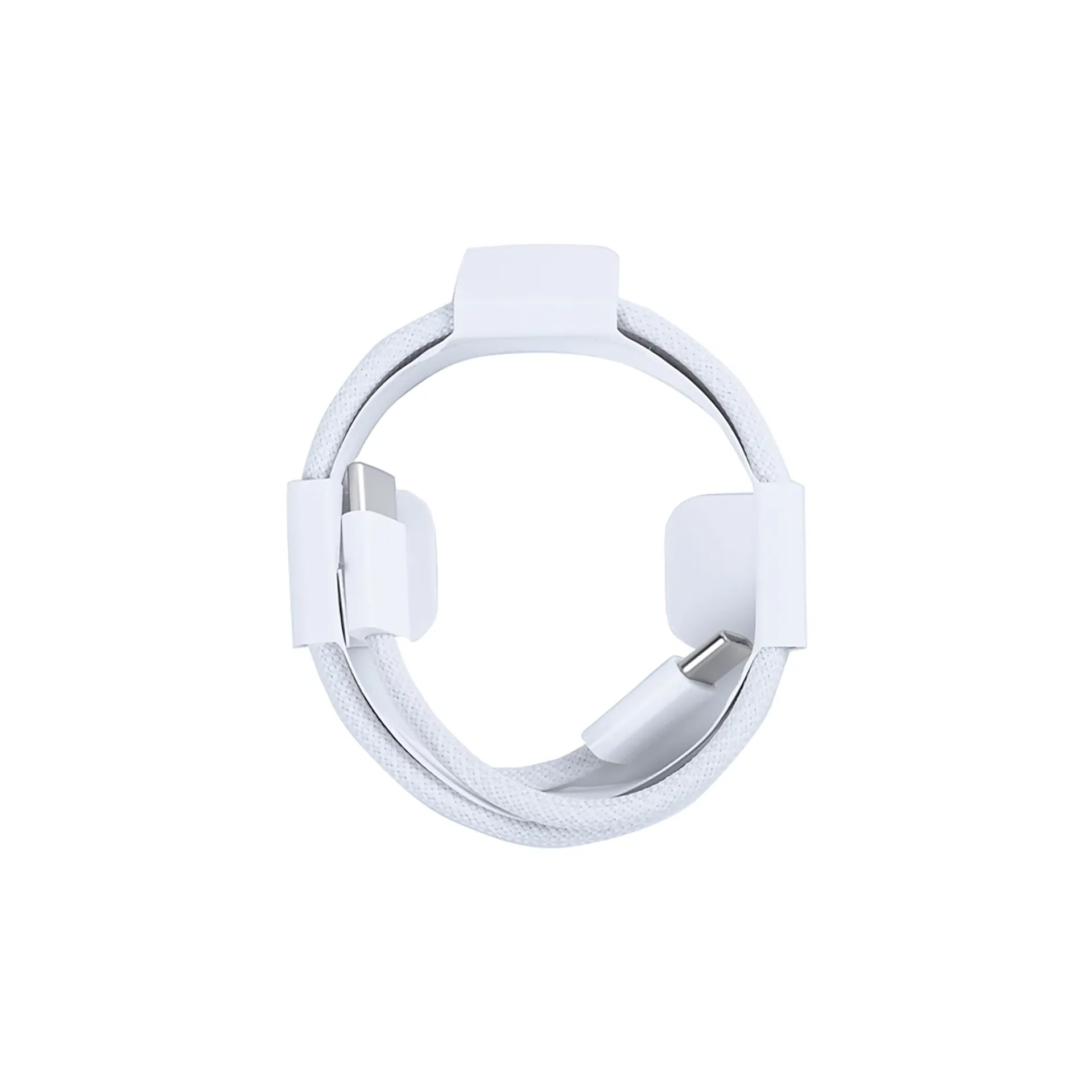 Apple iPhone 15, 16, 17 Series MW493ZM/A USB-C Charge Woven Cable 100cm White Original Retail Box
