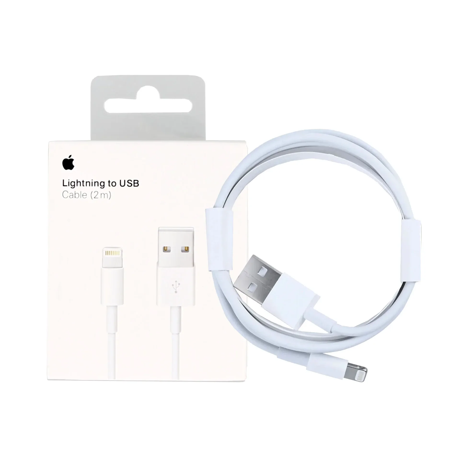 Apple MD819ZM/A Lightning To USB-A Cable 200cm White Original Retail Box