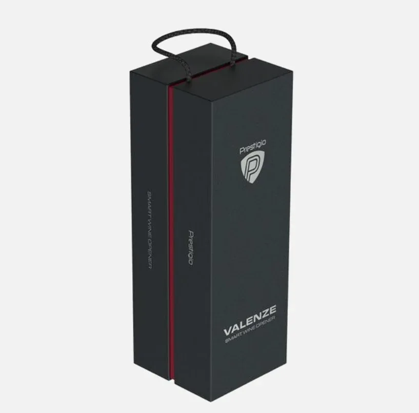 Prestigio Valenze Electric Wine Opener Red