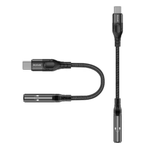 Rixus RXMU36C USB-C to 3.5mm Audio Adapter Female 10cm - Image 3