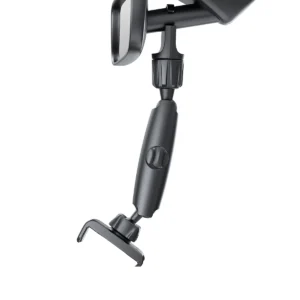 Rixus RXHW65 360° Rear View Mirror Phone Holder Mount Black - Image 3