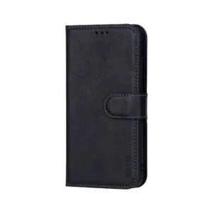 Rixus For Samsung Galaxy S24 S921B Duo Magnetic Detachable Wallet Black - Image 2