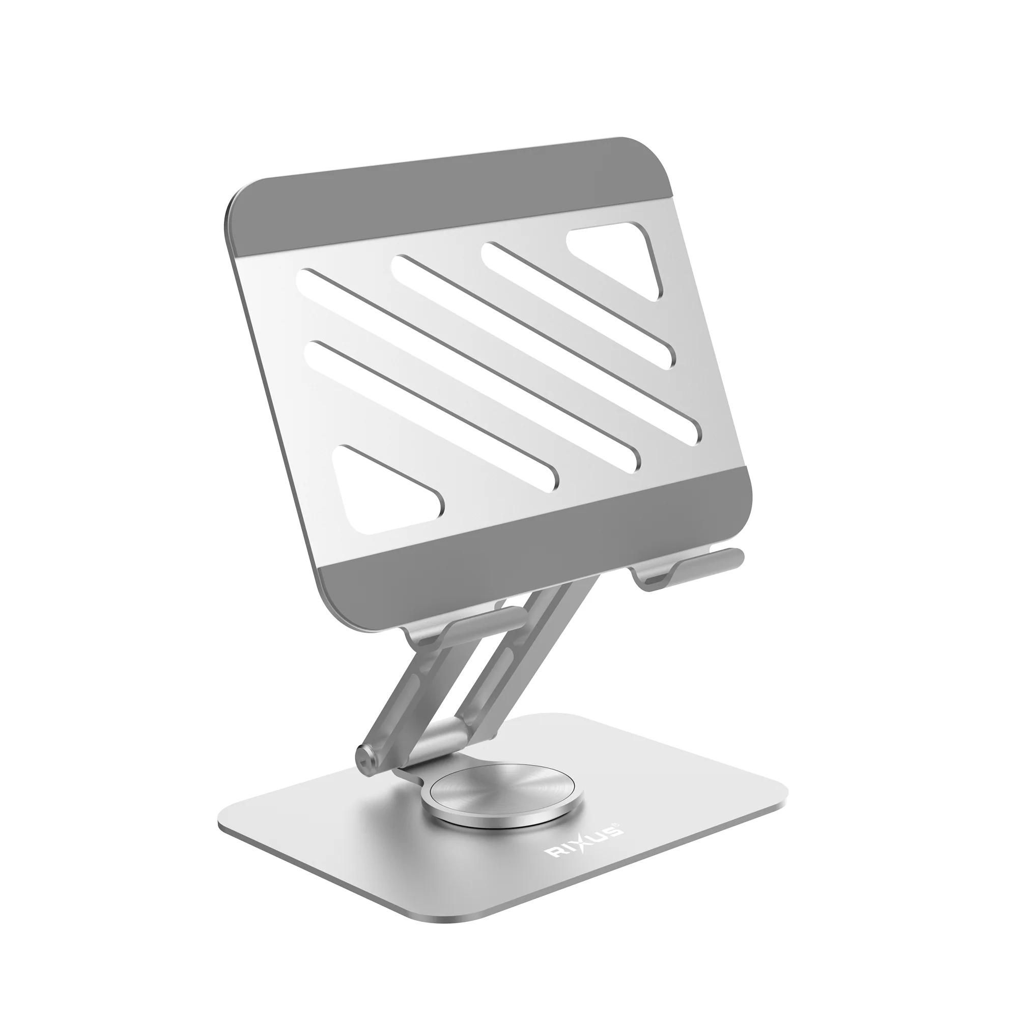 Rixus RXHW45 Tablet Stand Foldable Silver