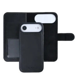 Rixus Duo Magnetic Detachable Wallet For iPhone 17 Air Black