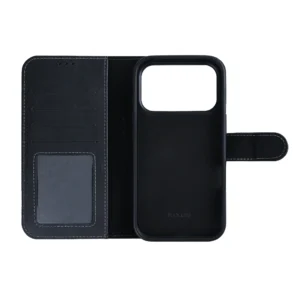 Rixus Duo Magnetic Detachable Wallet For iPhone 17 Pro Max Black - Image 2