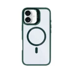 Rixus Classic 03 Case With MagSafe For iPhone 17 Dark Green
