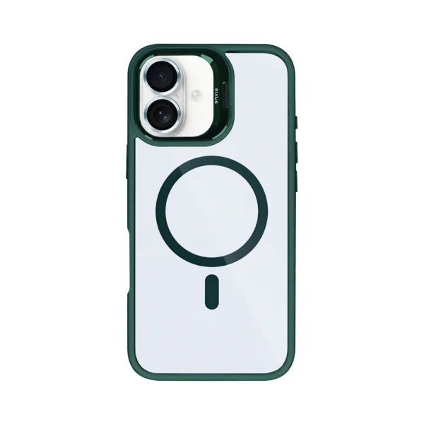 Rixus Classic 03 Case With MagSafe For iPhone 17 Dark Green