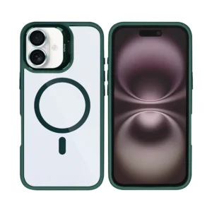 Rixus Classic 03 Case With MagSafe For iPhone 17 Dark Green - Image 3