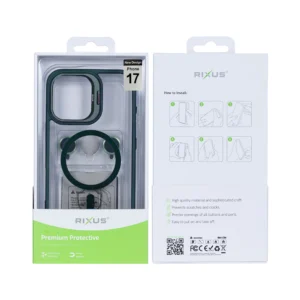 Rixus Classic 03 Case With MagSafe For iPhone 17 Dark Green - Image 5