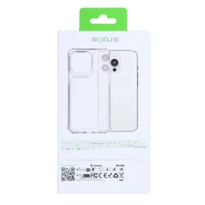 Rixus Armor-X Anti Shock Case With MagSafe For iPhone 17 Pro Max Transparent - Image 5