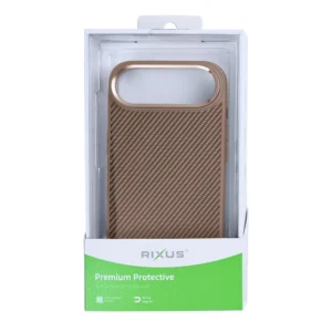 Rixus Mag Carbon With MagSafe For iPhone 17 Air Brown - Image 4