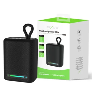 Rixus RXBS55 Wireless Speaker Mini Black - Image 4