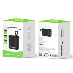 Rixus RXBS55 Wireless Speaker Mini Black - Image 5