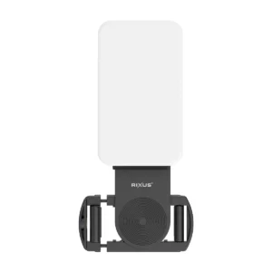 Rixus RXLG46 Selfie Light With Clip For Photography, TikTok, Vlog, Video Black - Image 3