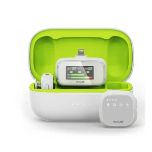 Rixus RXMIC01 Wireless Microphone For Live Stream, TikTok, Vlog White - Image 2