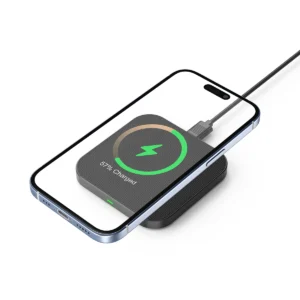 Rixus RXWC25 Boost 15W Wireless Charging Pad Black - Image 3