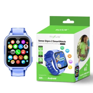 Rixus RXSW23B Sense Gtpro 2 SmartWatch With GPS And Sim Card Function Blue - Image 4