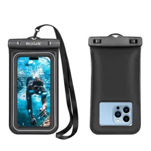 Rixus RXBG22 Sponge Waterproof Phone Bag Black - Image 3