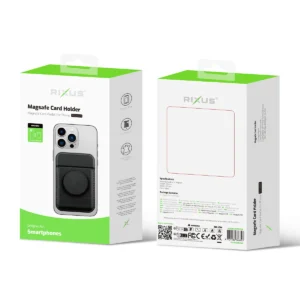 Rixus RXCH20B Card Holder With MagSafe Black - Image 4