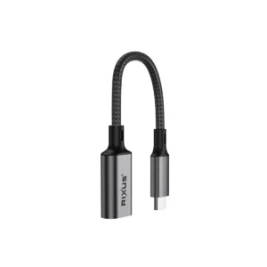 Rixus RXMU24 Type C To USB A 3.0 Adapter Space Gray - Image 4
