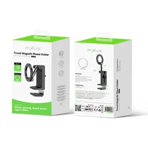 Rixus RXHM92 Travel MagSafe Phone Holder Black - Image 4