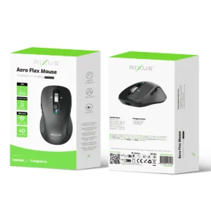 Rixus RXWM01B Aero Flex Mouse Black - Image 4