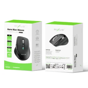 Rixus RXWM05B Aero Max Mouse Black - Image 4