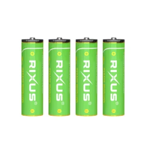 Rixus RXAA05 Rechargeable AA Battery 3000mWh With USB-C Cable 4-Pack - Image 3