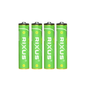 Rixus RXAA07 Rechargeable AAA Battery 880mWh With USB-C Cable 4-Pack - Image 3
