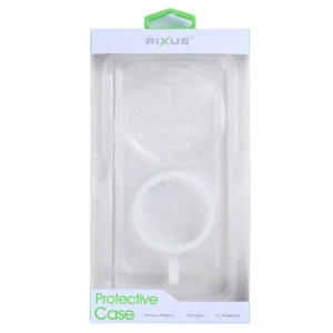 Rixus Anti-Burst Case With MagSafe For Xiaomi 15 Ultra Transparent - Image 4