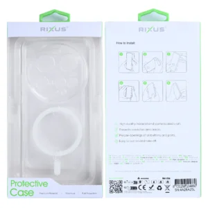 Rixus Anti-Burst Case With MagSafe For Xiaomi 15 Ultra Transparent - Image 6