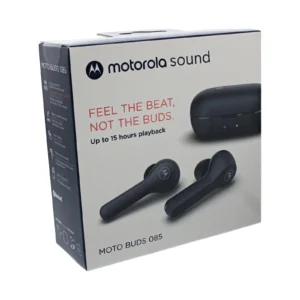 Motorola Moto Buds 085 True Wireless Earbuds Black - Image 5