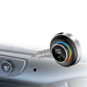 Rixus RXBT23 Bluetooth 5.0 And AUX Receiver Black - Image 2