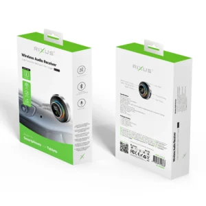 Rixus RXBT23 Bluetooth 5.0 And AUX Receiver Black - Image 5