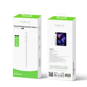 Rixus RXPL02 Smooth Writing Capacitive Stylus 2 With Light For iPad - Image 4