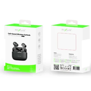 Rixus RXBH33 HIFI Sound Earbuds Wireless Headset Black - Image 5