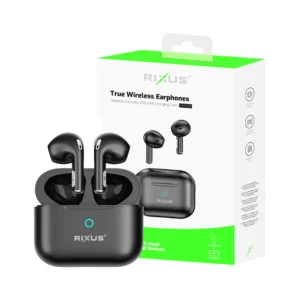 Rixus RXBH28 HIFI Sound Earbuds Wireless Headset Black - Image 4