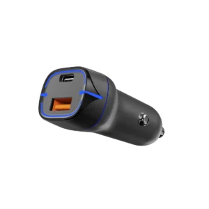 Rixus RXCC13 USB-C PD+QC3.0 Car Charger 38W Black - Image 2