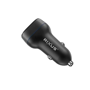 Rixus RXCC13 USB-C PD+QC3.0 Car Charger 38W Black - Image 3